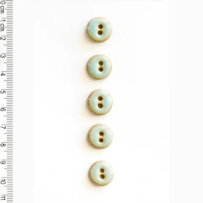 Ceramic Washable Buttons - Geometric Shapes