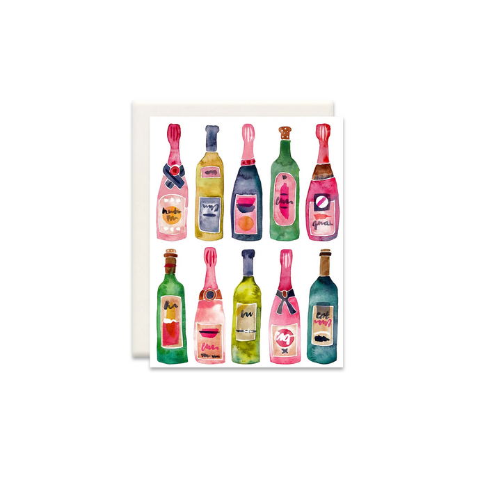 Champagne Greeting Card - Made in Canada
