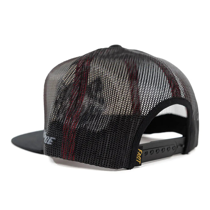 Fasthouse Champions Choice hat in off white and black, additional product view