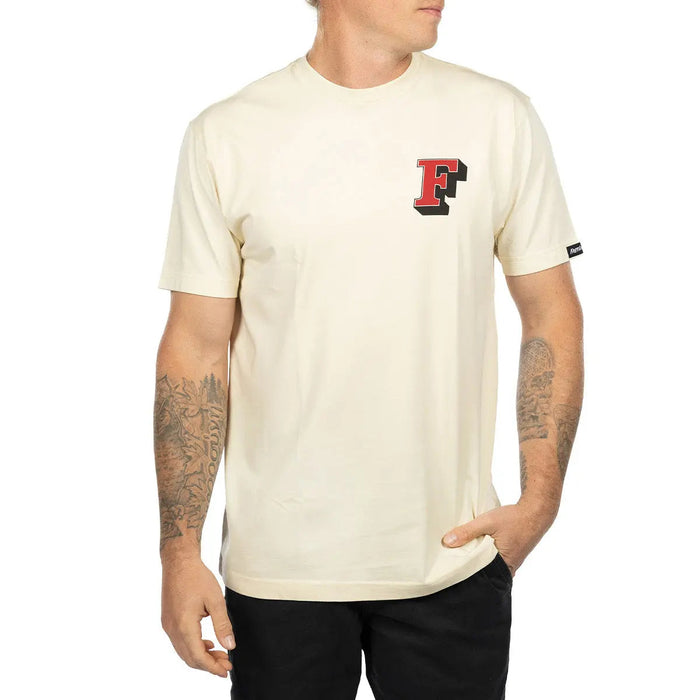 Fasthouse Champions Choice graphic t-shirt in natural, alternate product view