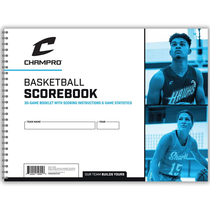 Champro Basketball Scorebook — Coaches Gear