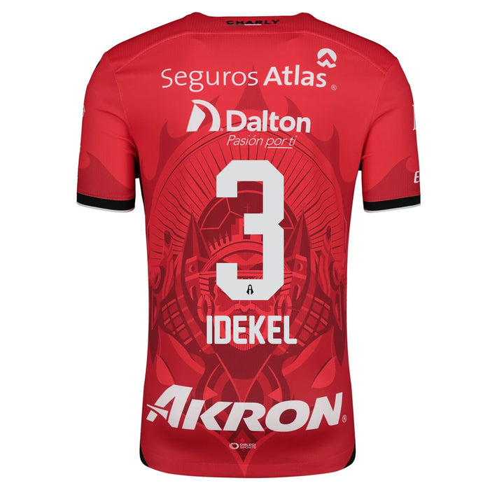 Charly Atlas Idekel Dominguez Third Jersey 24/25 (Red/Black) | SoccerWearhouse