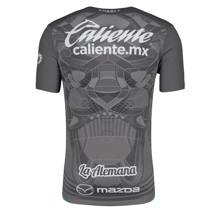 Charly Leon Third Jersey 24/25 (Grey/Green) | SoccerWearhouse