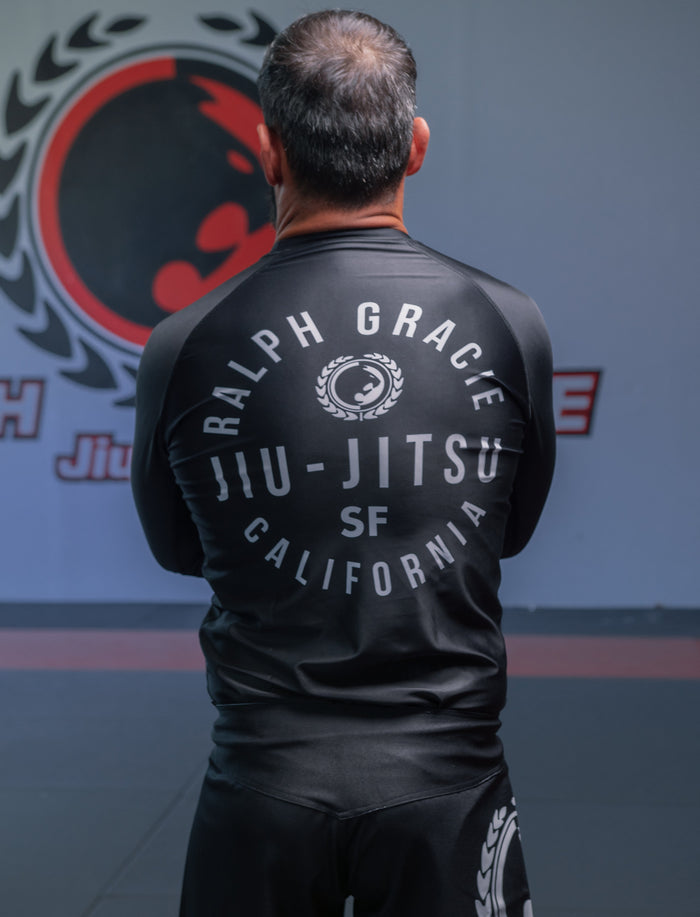 Classic Long Sleeve Rashguard - Black