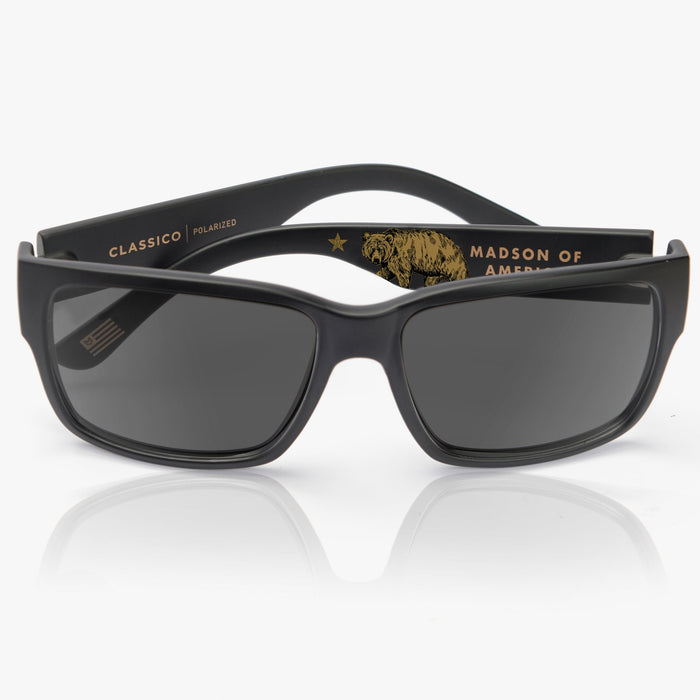 Madson Classico California Bear sunglasses, front angle view