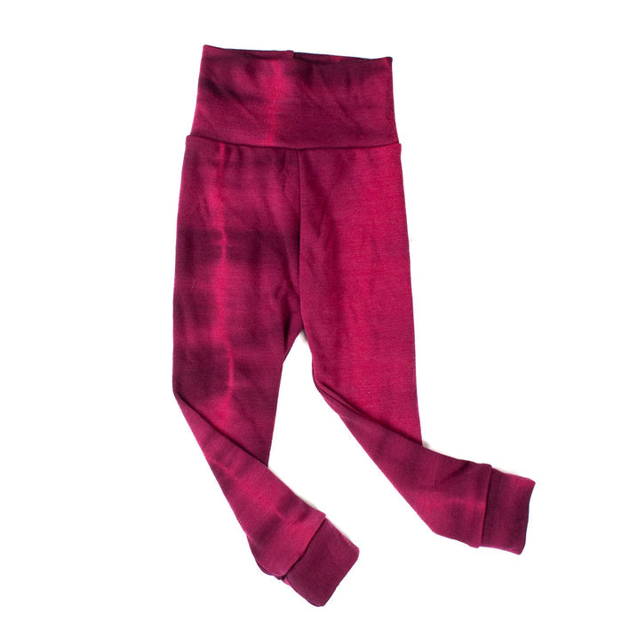 Clearance - Kids Merino Wool Leggings - Cuffed | Mid-Heavy Weight