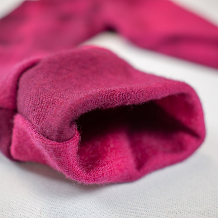 Clearance - Kids Merino Wool Leggings - Cuffed | Mid-Heavy Weight