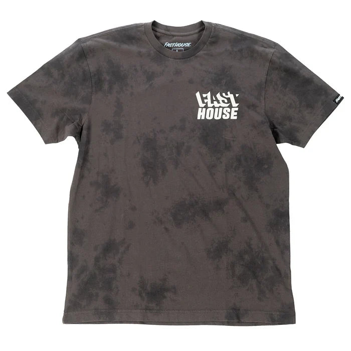 Fasthouse Cold Ones graphic t-shirt in black crystal wash, additional product view