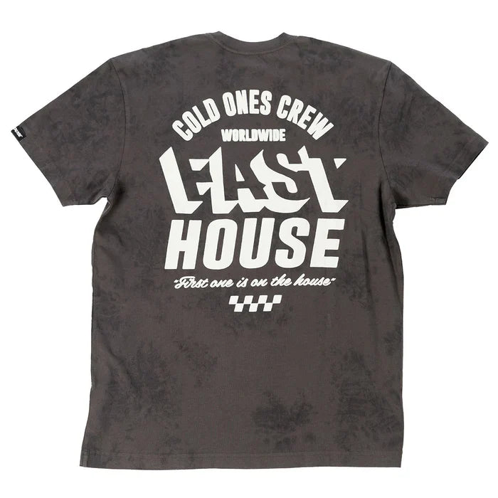 Cold Ones SS Tee - Black Crystal Wash