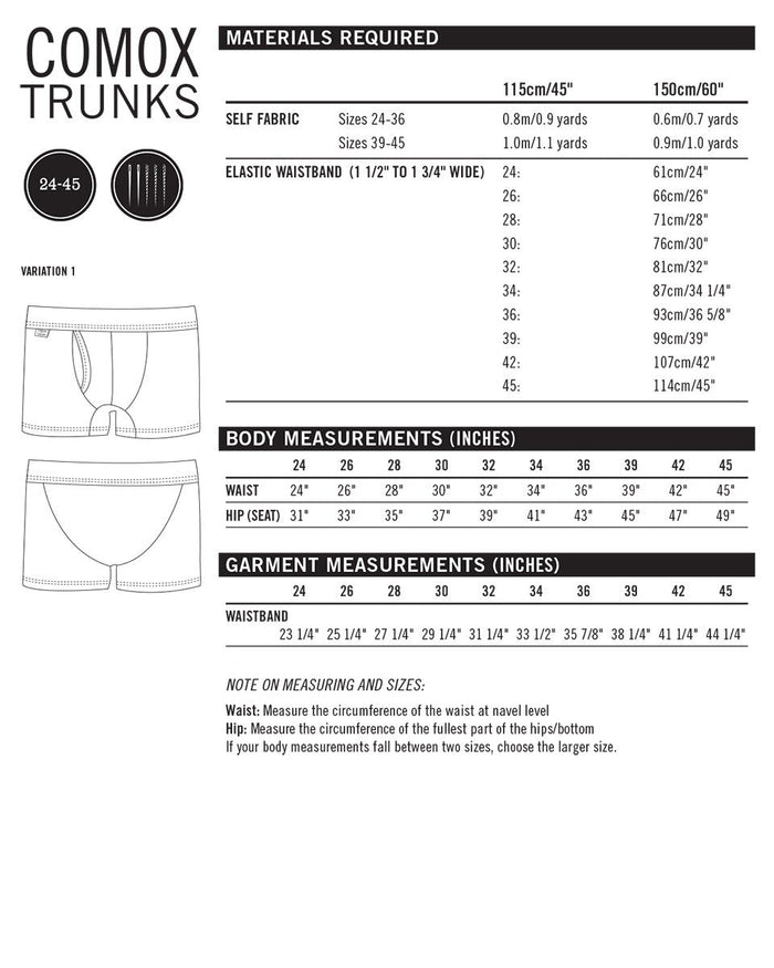 Comox Trunks