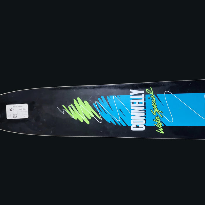 Connelly Wake Special Black/Blue Length 71" Used Water Skis