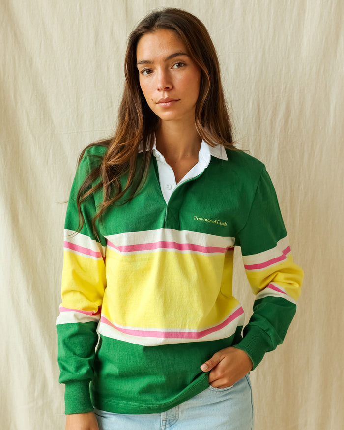 Made in Canada 100% Cotton Corey Rugby Shirt - Unisex - Province of Canada