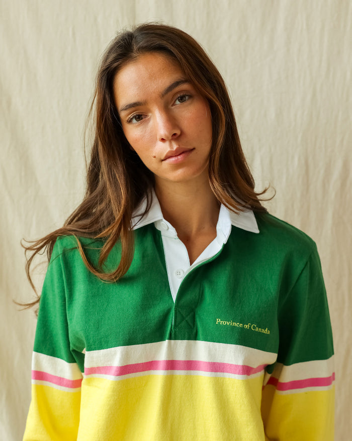 Made in Canada 100% Cotton Corey Rugby Shirt - Unisex - Province of Canada