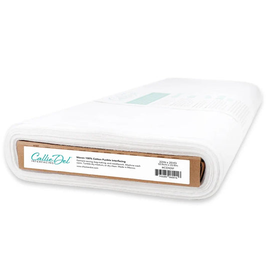 Cotton Fusible Medium Weight Woven Interfacing