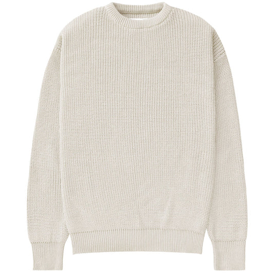 Made in Canada Cotton Knit Sweater Ecru 100% Cotton - Unisex - Province of Canada