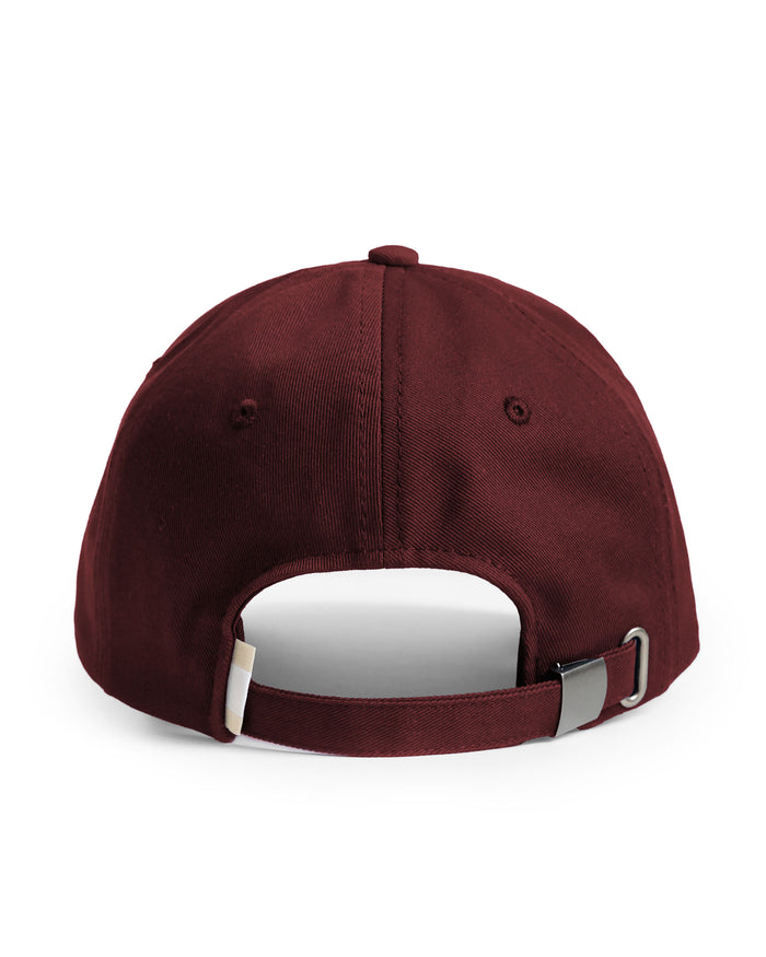 Country Club Baseball Hat Dark Burgundy