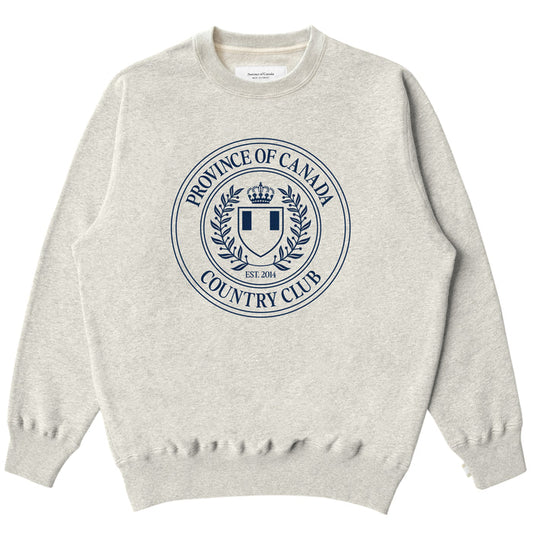 Made in Canada Country Club Fleece Sweatshirt Eggshell - Unisex - Province of Canada