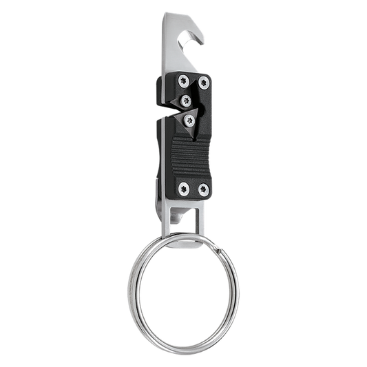 CRKT Micro Tool and keychain sharpener with pry bar, screwdriver and carbide sharpener