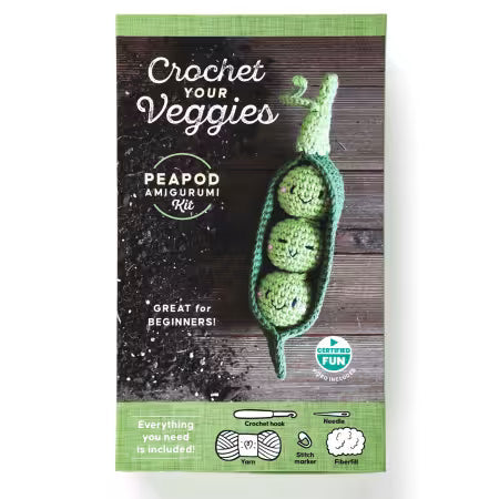 Crochet Your Veggies Amigurumi Kit