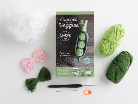 Crochet Your Veggies Amigurumi Kit