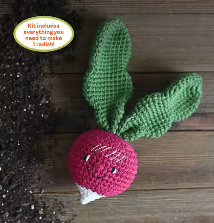 Crochet Your Veggies Amigurumi Kit
