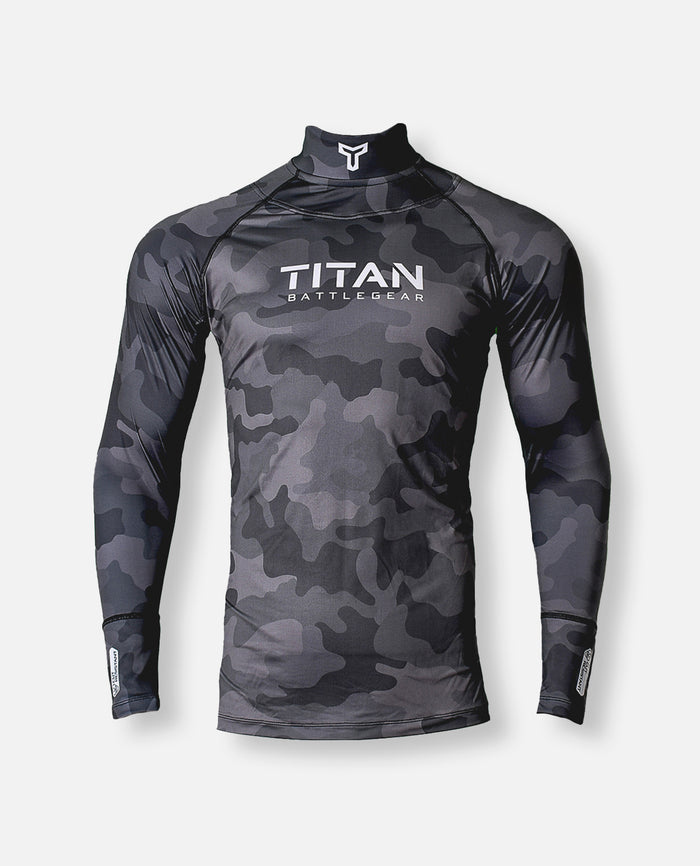 CUT-RESISTANT BASELAYER 2.0  - BLACKOUT CAMO