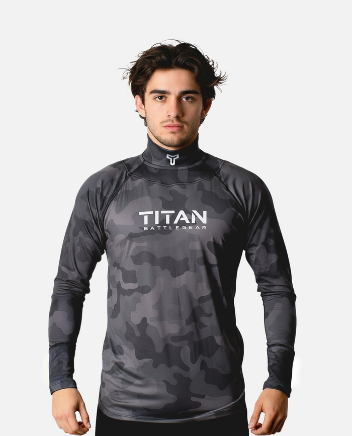 CUT-RESISTANT BASELAYER 2.0  - BLACKOUT CAMO