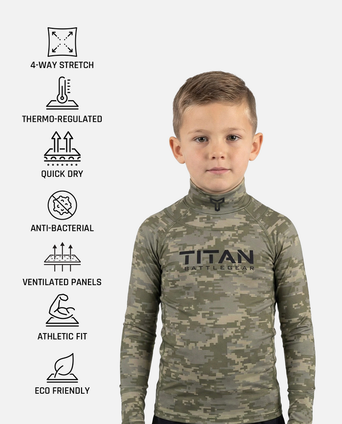 CUT-RESISTANT BASELAYER 2.0 - DIGI CAMO