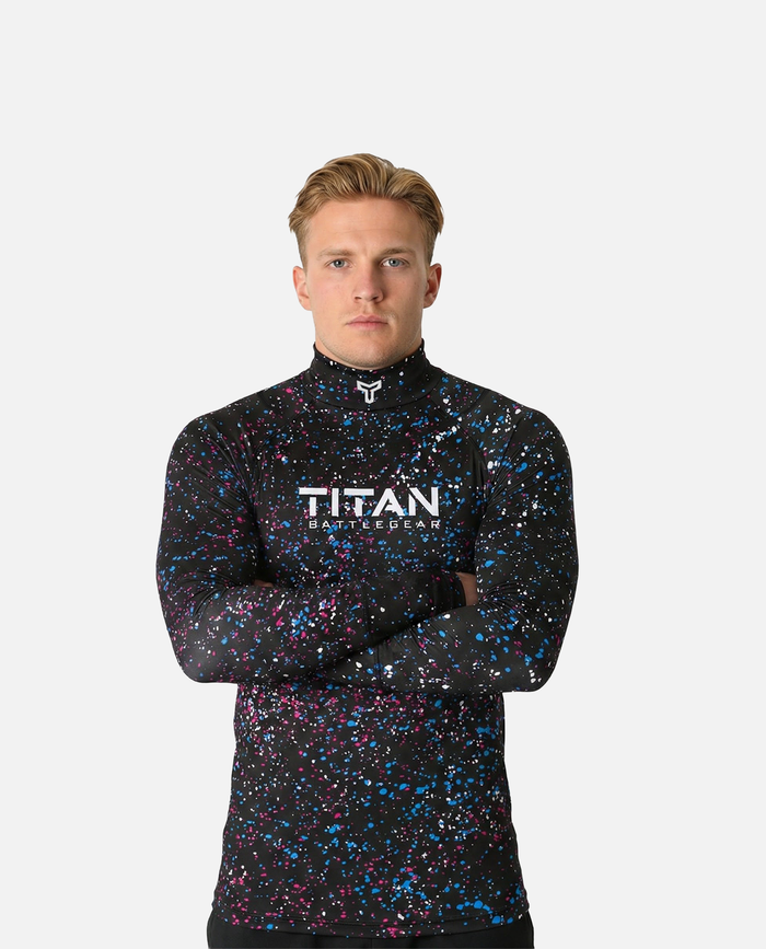 CUT-RESISTANT BASELAYER 2.0  - GALAXY SPLATTER