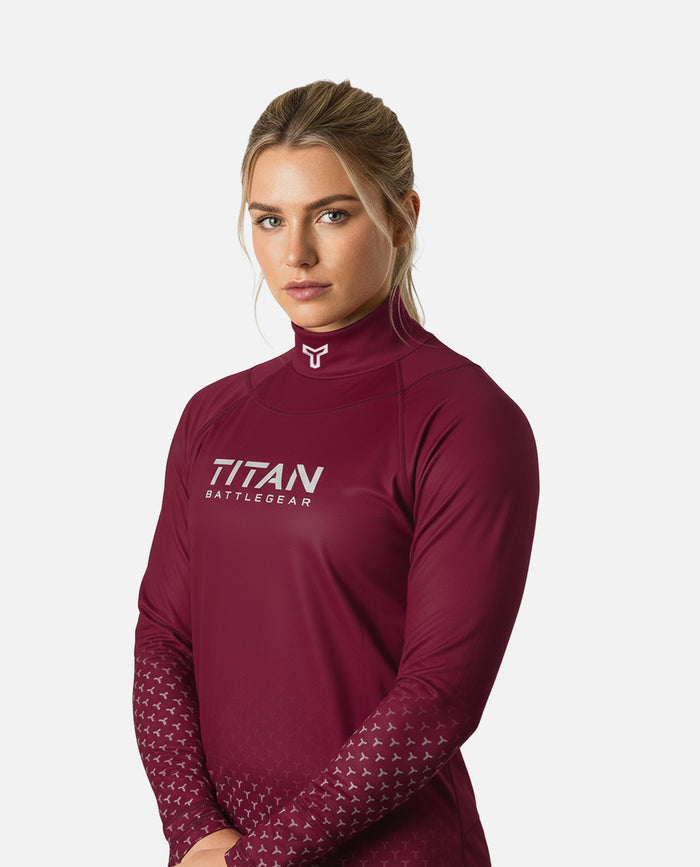 CUT-RESISTANT BASELAYER 2.0  - MAROON