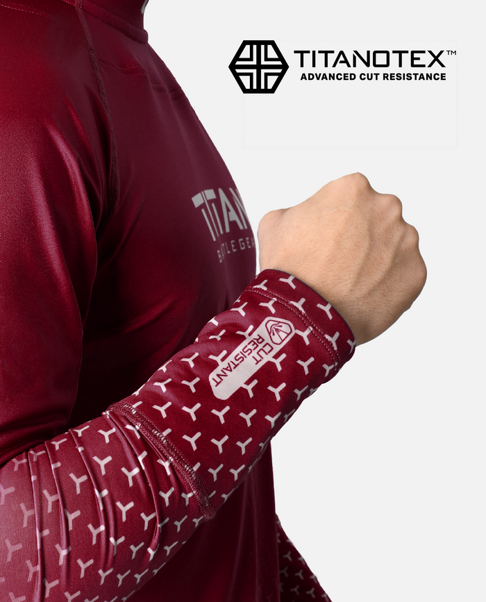 CUT-RESISTANT BASELAYER 2.0  - MAROON