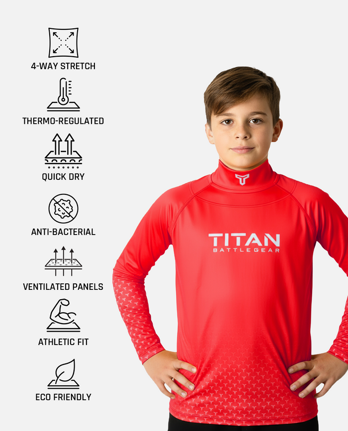 CUT-RESISTANT BASELAYER 2.0  - RED