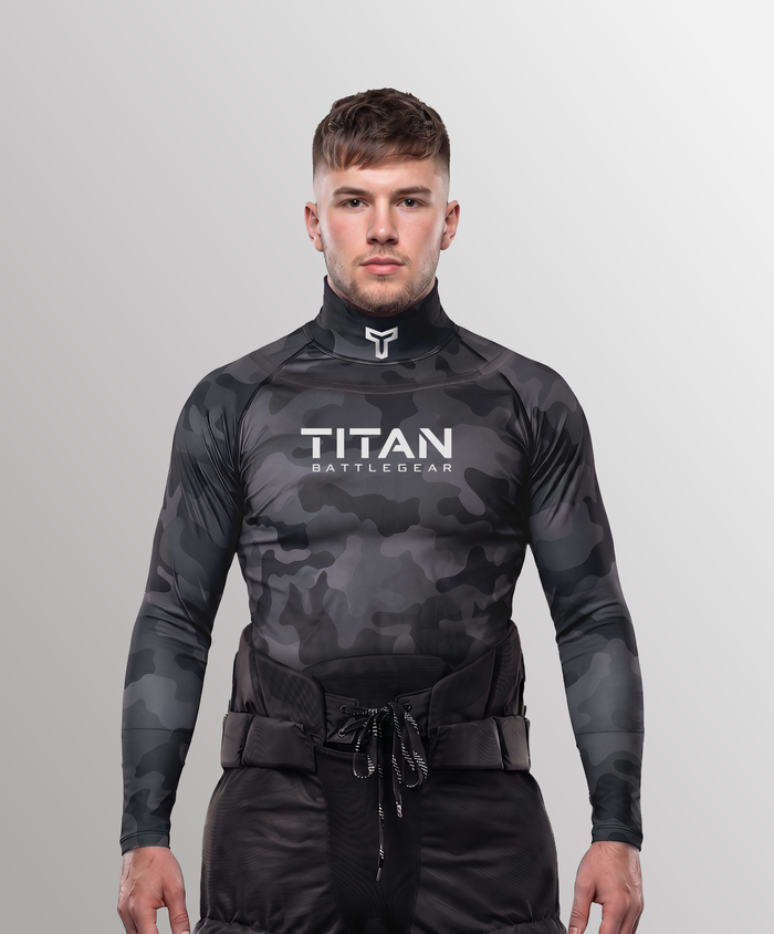 CUT-RESISTANT BASELAYER 3.0 - BLACKOUT CAMO