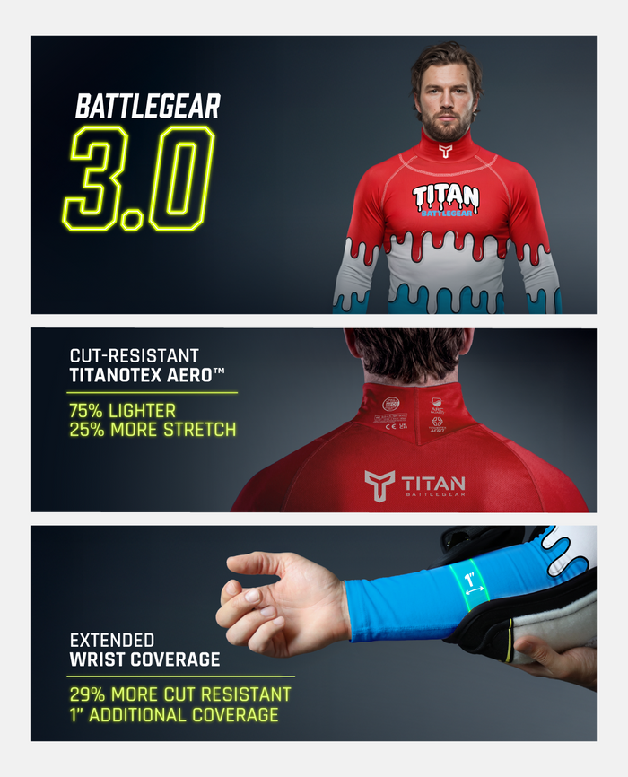CUT-RESISTANT BASELAYER 3.0 - FROZEN ROCKET