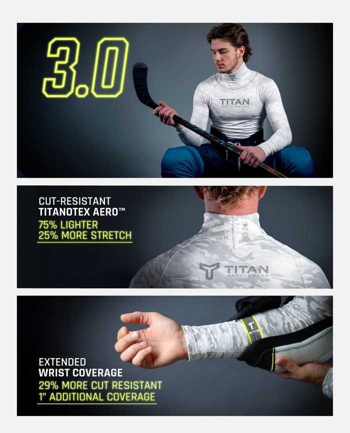 CUT-RESISTANT BASELAYER 3.0 - GALAXY SPLATTER