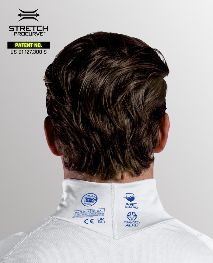 CUT-RESISTANT BASELAYER 3.0 - USA HOCKEY (WHITE)