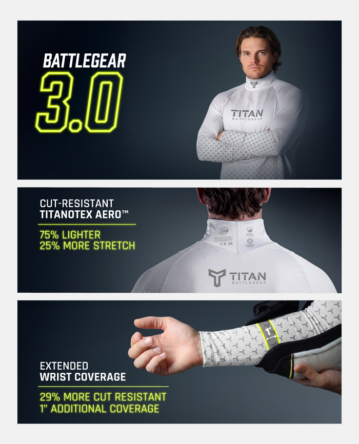 CUT-RESISTANT BASELAYER 3.0 - WHITE