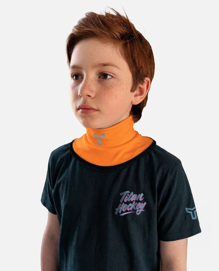CUT-RESISTANT NECK GUARD 2.0  - ORANGE