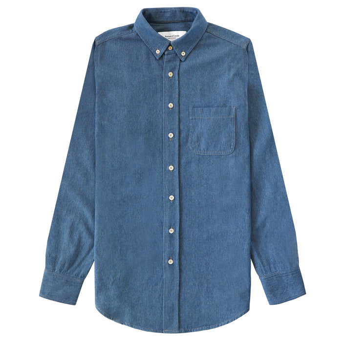 Made in Canada Canadian Tuxedo 100% Cotton Dark Wash Denim Jean Shirt Unisex - Province of Canada
