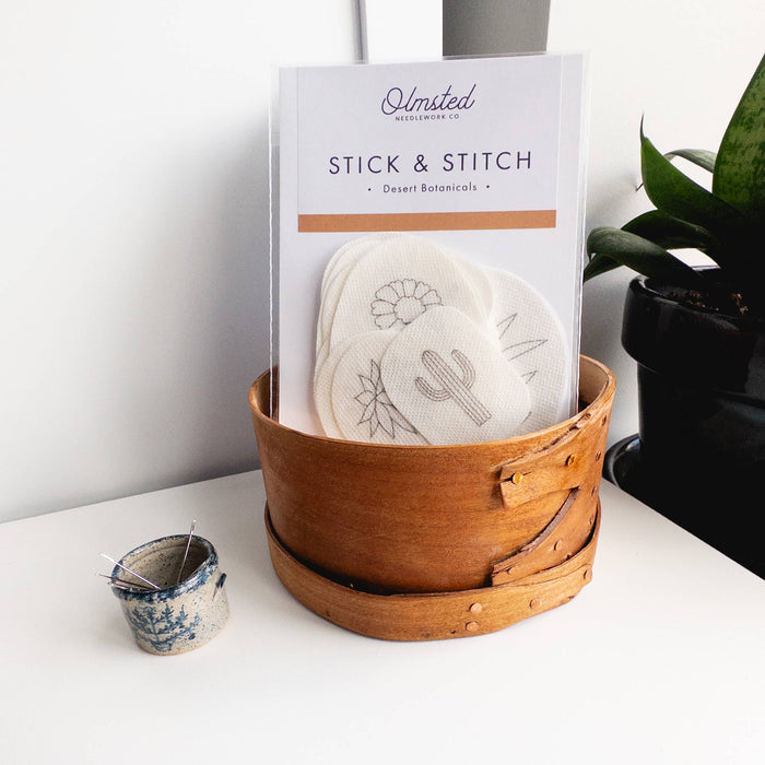 Desert Botanicals Embroidery Stick and Stitch Patterns