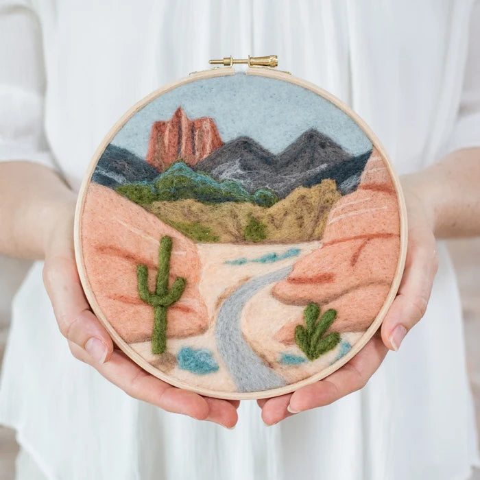 Desert Trail Needle Felting Kit