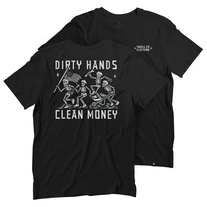 Troll Co. DHCM Flagship Parade short-sleeve graphic t-shirt in black, available in big and tall sizes