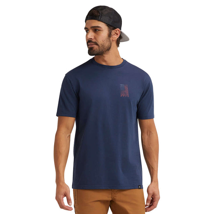 Troll Co. DHCM Flagship tee in navy, additional product image