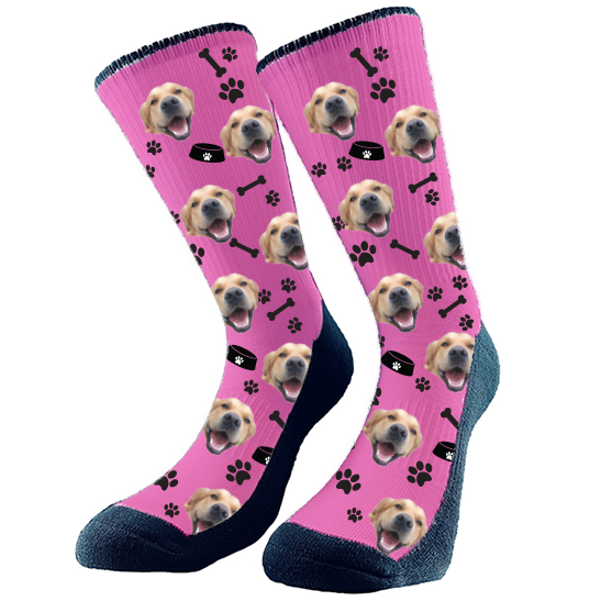 Get custom socks with your very own fur babies face on them! They make the perfect gift Excellent for any holiday, birthday, or anniversary! Every pair is made to order in Alberta, Canada.   Valentine's Day, Mother's Day, Birthday's and Anniversaries really make these custom socks the perfect gift.
