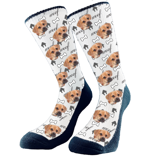 These photo socks are high quality all over socks with sublimated print provide optimum comfort with style wherever one might go!