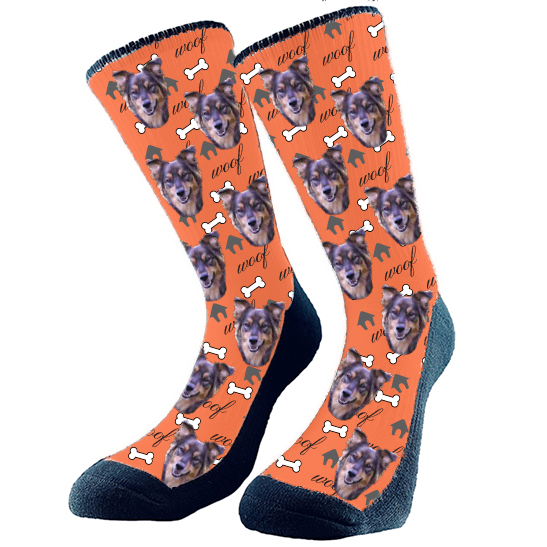 These photo socks are high quality all over socks with sublimated print provide optimum comfort with style wherever one might go!