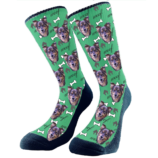 These photo socks are high quality all over socks with sublimated print provide optimum comfort with style wherever one might go!