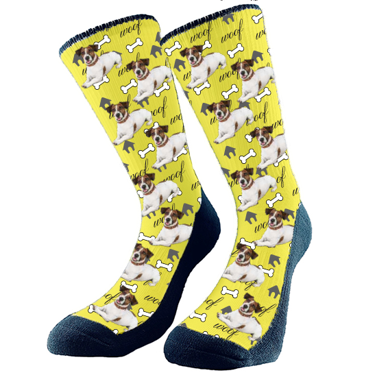 These photo socks are high quality all over socks with sublimated print provide optimum comfort with style wherever one might go!