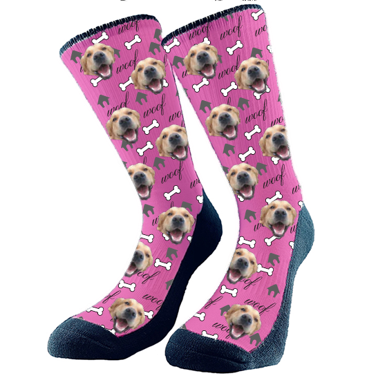 These photo socks are high quality all over socks with sublimated print provide optimum comfort with style wherever one might go!