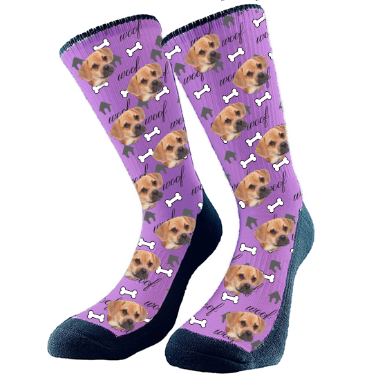 These photo socks are high quality all over socks with sublimated print provide optimum comfort with style wherever one might go!